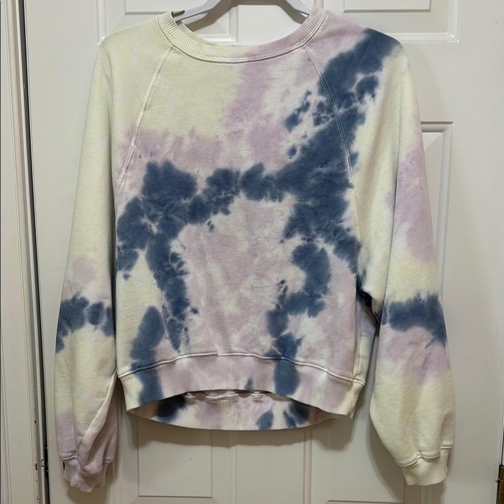 American Eagle Outfitters Pastel Tie-Dye Sweatshirt